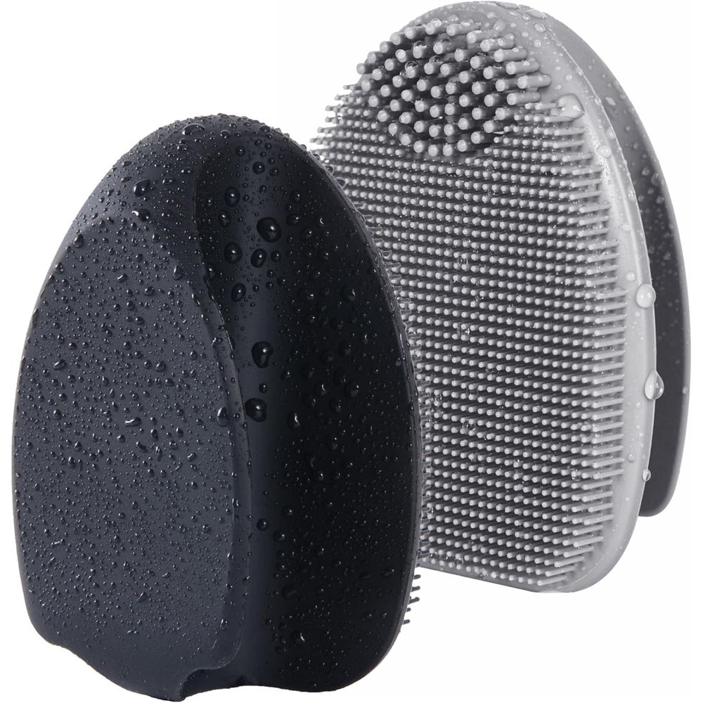 Exfoliating Scrub Mens - แปรงทำความสะอาดผิวซิลิโคน Ace Scrubber สำหรับขัดผิว นวดทำความสะอาดรูขุมขน ขจัดสิวเสี้ยนที่จมูก