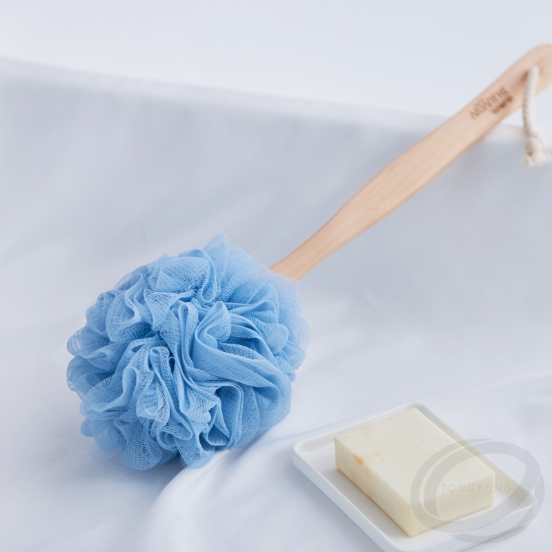 1PCS ยาวไม้แปรงอาบน้ําตาข่ายสํ - Exfoliating Scrub Mens บทวิจารณ์และราคา