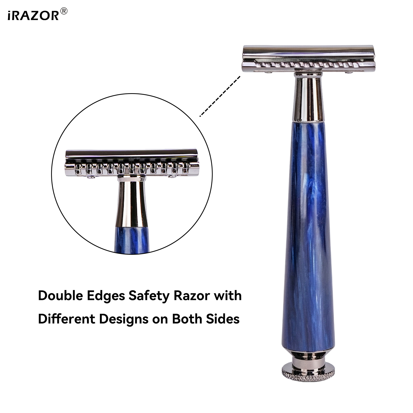 ชุดมีดโกนหนวดแบบสองคม iRAZOR ส - Mens Grooming Kit Gift Set บทวิจารณ์และราคา