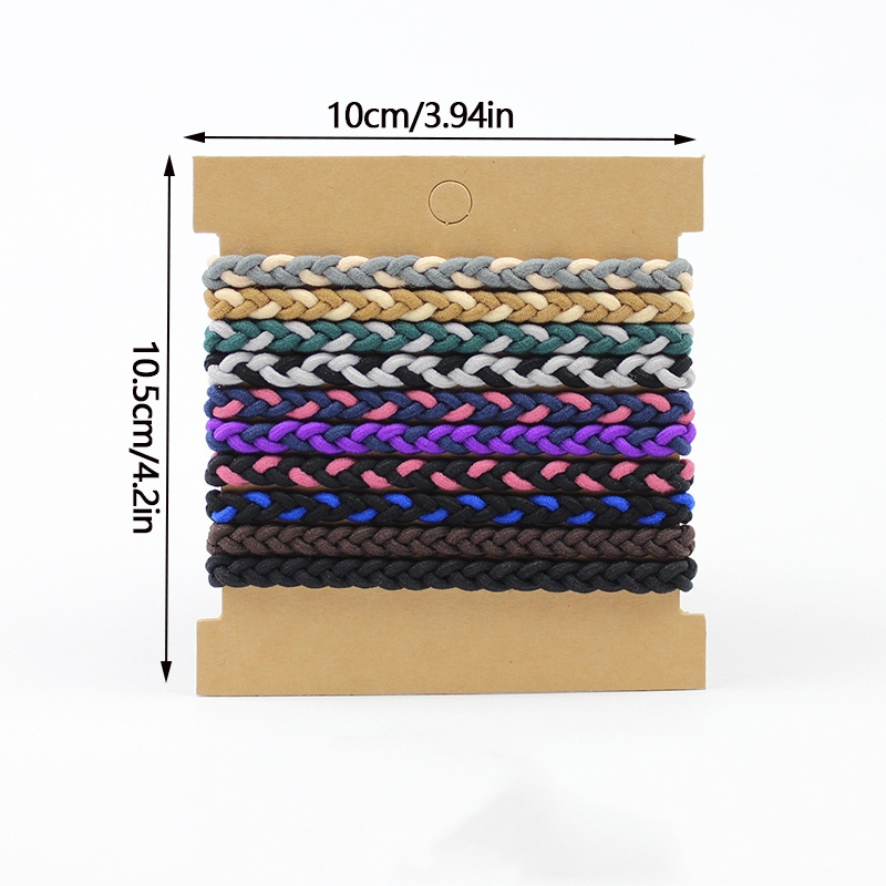 ยางรัดผมโบโฮ 10 ชิ้น ไม่ทำลายเ - Men'S Grooming Tape บทวิจารณ์และราคา