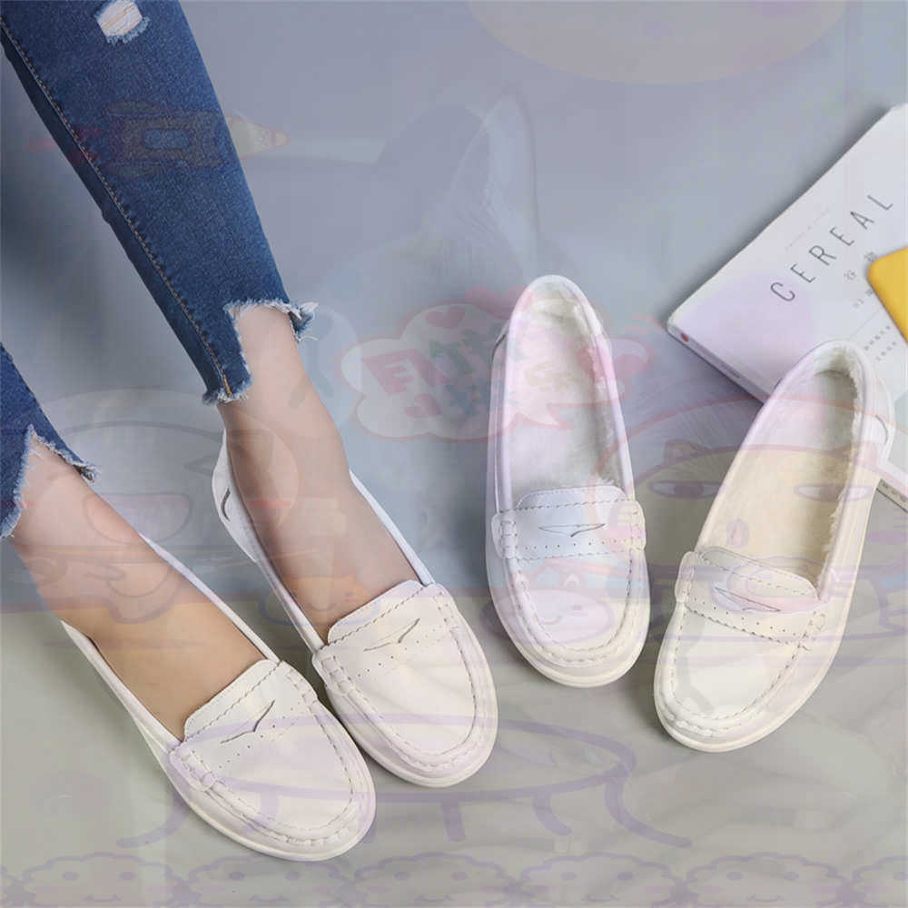 Soft SLIP-ON สตรีขนาดใหญ่รองเท - Men'S Grooming Salon Sky บทวิจารณ์และราคา