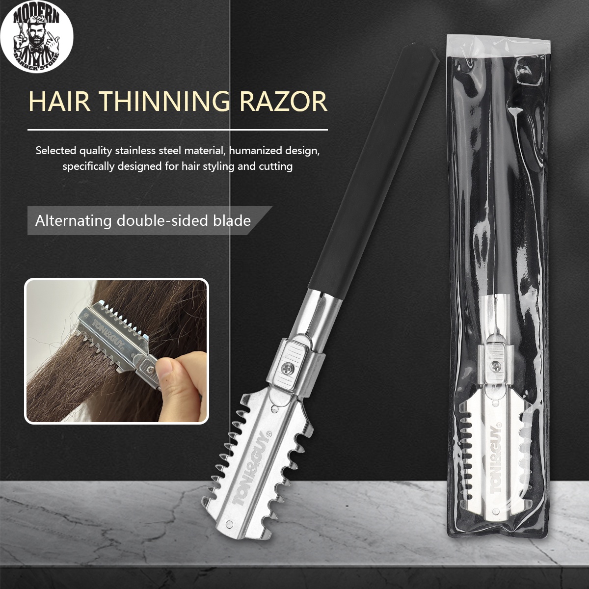 มีดโกนสองคมสำหรับตัดผม ใบมีดโก - Men'S Grooming Tape บทวิจารณ์และราคา