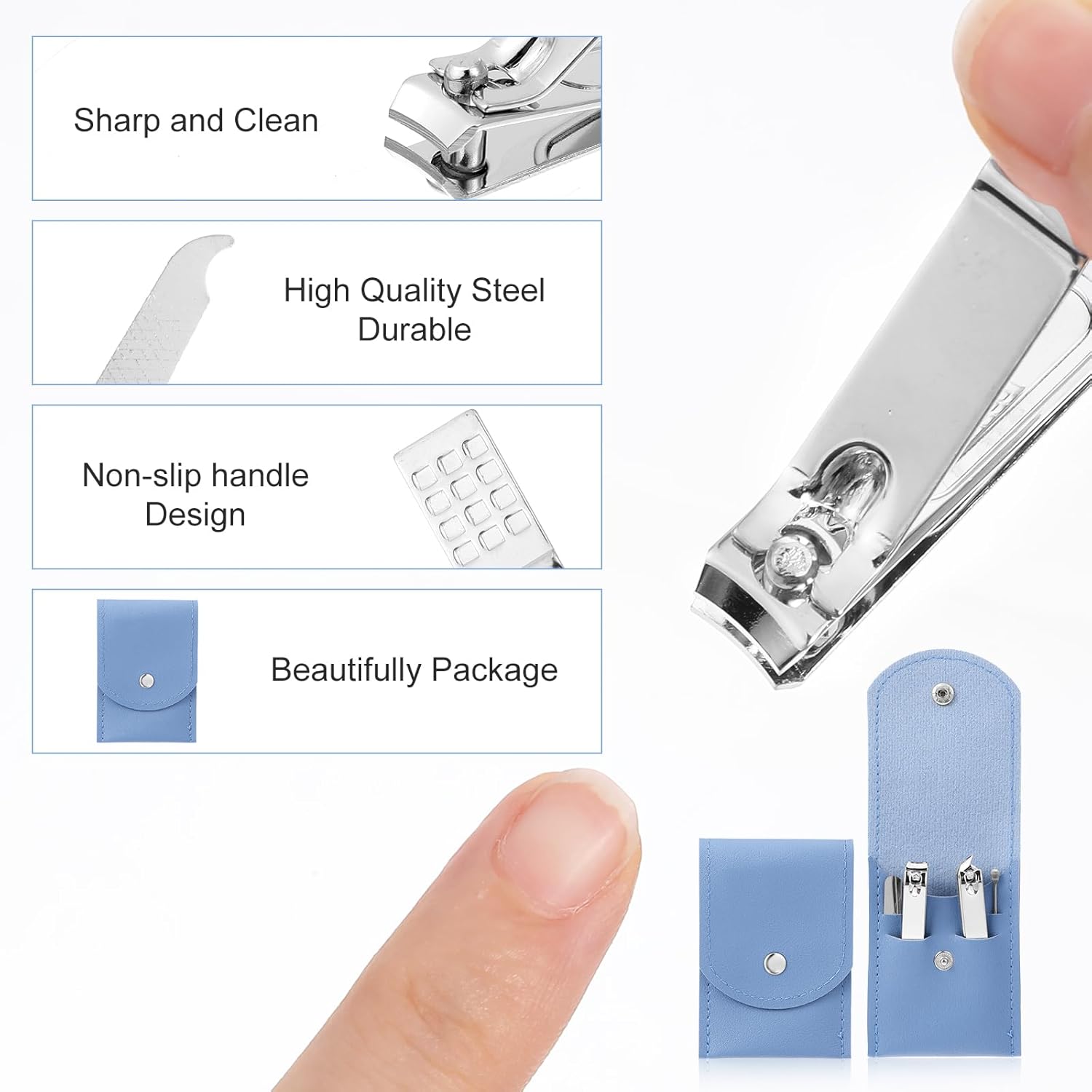 ชุดกรรไกรตัดเล็บ 4 ชิ้น, ชุดทำ - Men'S Grooming Fingernails บทวิจารณ์และราคา