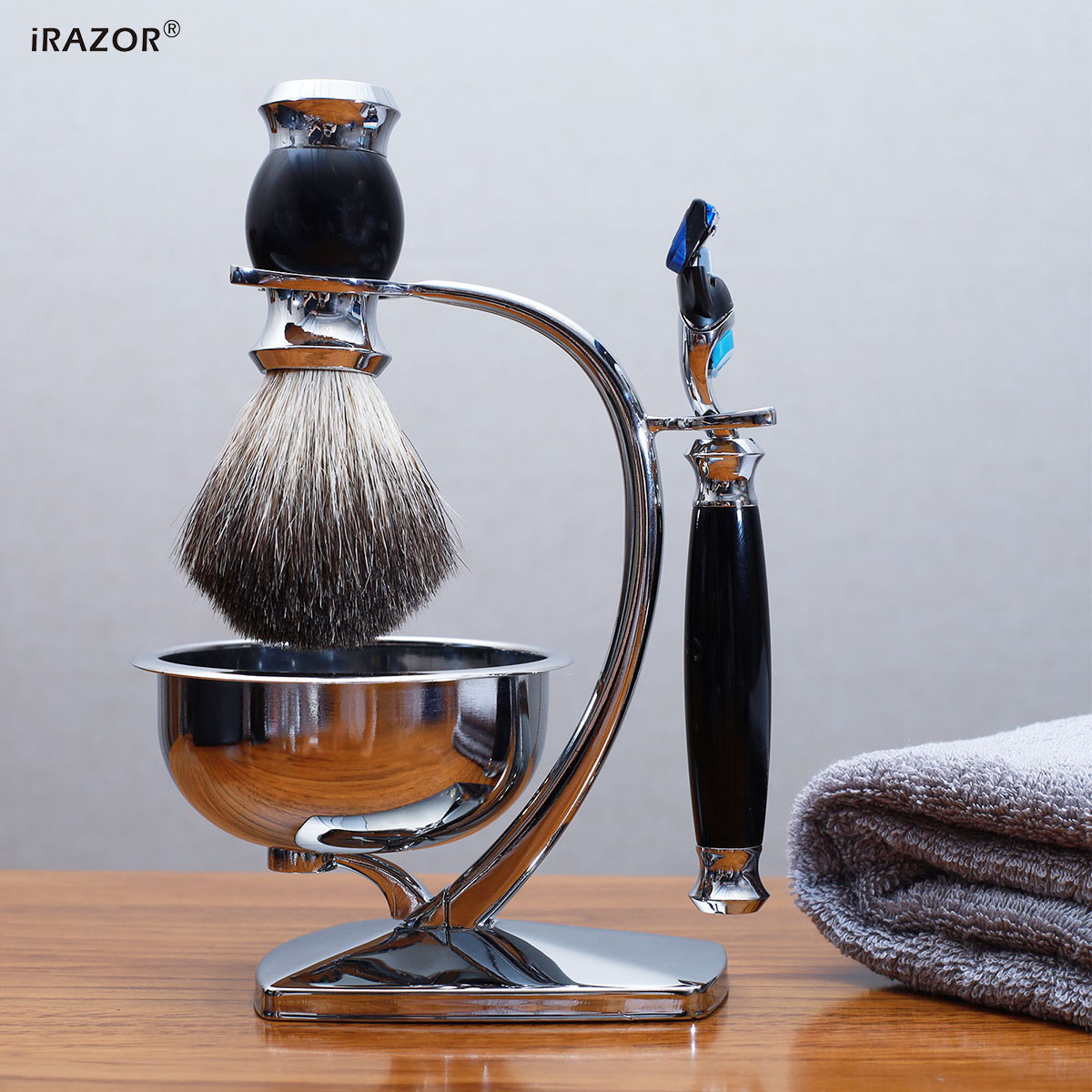 iRAZOR Classic ชุดโกนหนวดแบบเป - Mens Grooming Kit Gift Set บทวิจารณ์และราคา