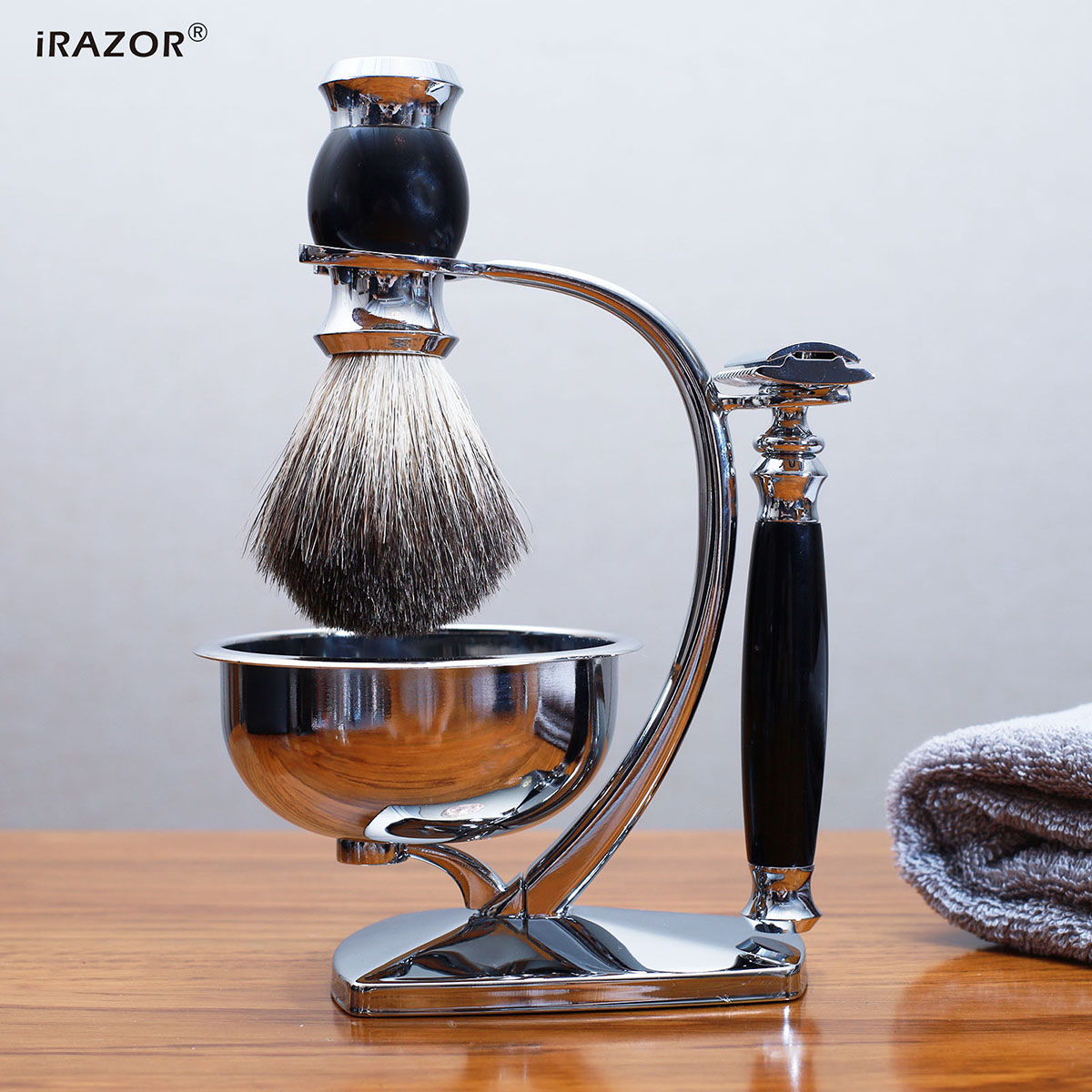 iRAZOR Classic ชุดโกนหนวดแบบเป - Mens Grooming Kit Gift Set บทวิจารณ์และราคา